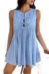 Core In Fashion Midway Mini Dress In Blue In Blue