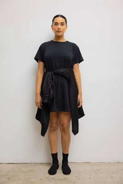 Leset Margo Cotton Jersey T-shirt In Black