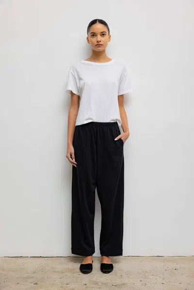 Leset Margo Tapered Pocket Pant In Black