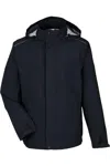 Core365 Barrier Rain Jacket In Black