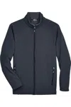 Core365 Cruise Two-layer Fleece Bonded Soft Shell Jacket In Gray