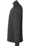 Core365 Fusion Chromasoft Fleece Quarter-zip Pullover In Gray