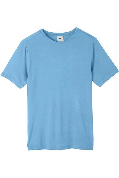Core365 Fusion Chromasoft Performance T-shirt In Blue