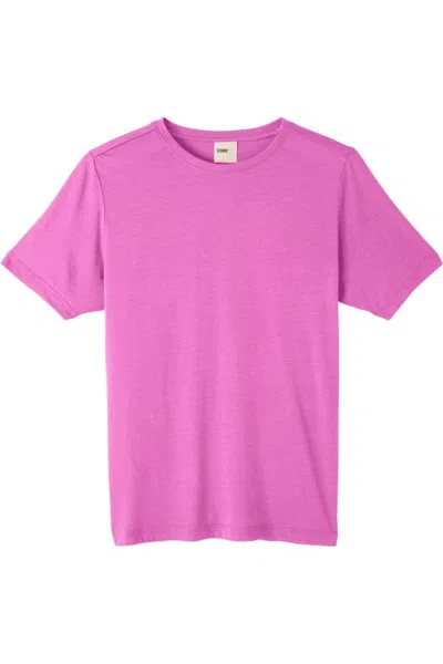 Core365 Fusion Chromasoft Performance T-shirt In Pink
