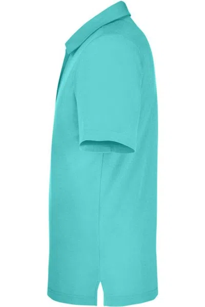 Core365 Fusion Chromasoft Pique Polo In Blue