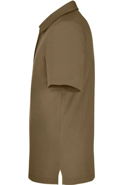 Core365 Fusion Chromasoft Pique Polo In Brown