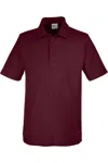 Core365 Fusion Chromasoft Pique Polo In White