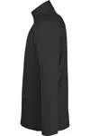Core365 Fusion Chromasoft Pique Quarter-zip Pullover In Black