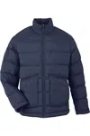 Core365 Inspire Puffer Jacket In Blue
