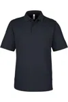 Core365 Market Snag Protect Mesh Polo In Black
