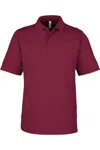 Core365 Market Snag Protect Mesh Polo In White