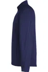 Core365 Origin Performance Pique Quarter-zip Pullover In Blue