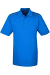Core365 Radiant Performance Piqu Polo Withreflective Piping In Animal Print