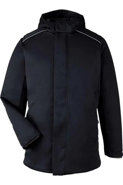 Core365 Techno Lite Flat-fill Insulated Jacket In Black