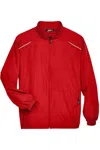 Core365 Techno Lite Motivate Unlined Lightweight Jacket In Red