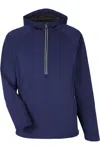Core365 Techno Lite Pullover Anorak In Blue