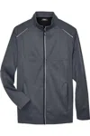 Core365 Techno Lite Three-layer Knit Tech-shell In Black