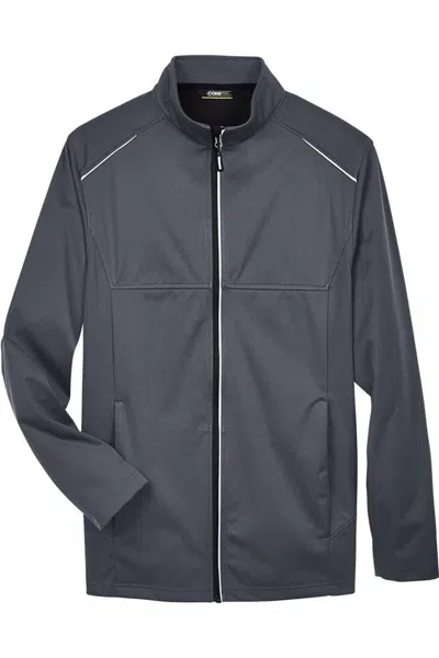 Core365 Techno Lite Three-layer Knit Tech-shell In Black