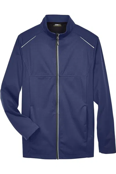 Core365 Techno Lite Three-layer Knit Tech-shell In Blue