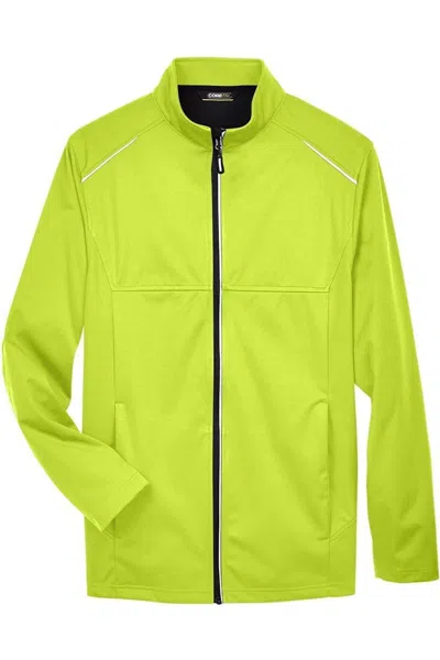 Core365 Techno Lite Three-layer Knit Tech-shell In Green