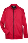 Core365 Techno Lite Three-layer Knit Tech-shell In Red