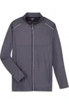 Core365 Techno Lite Three-layer Knit Tech-shell In Blue