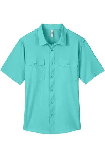 Core365 Ultra Uvp Marina Shirt In Blue