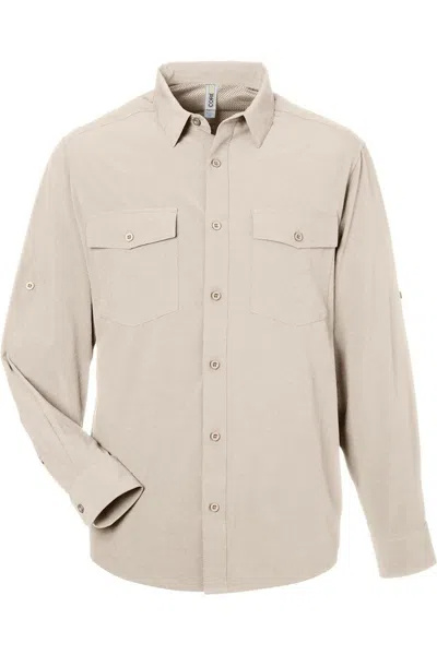 Core365 Ultra Uvp Marina Shirt In Neutral