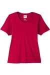 Core365 Women's Fusion Chromasoft Performance T-shirt In Red