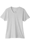 Core365 Women's Fusion Chromasoft Performance T-shirt In Silver