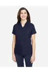 Core365 Women's Fusion Chromasoft Pique Polo In Blue