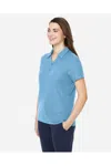 Core365 Women's Fusion Chromasoft Pique Polo In Blue