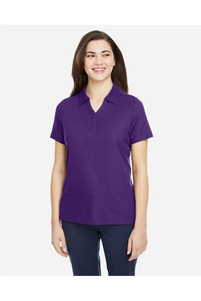 Core365 Women's Fusion Chromasoft Pique Polo In Purple