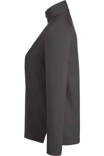 Core365 Women's Fusion Chromasoft Pique Quarter-zip Pullover In Gray