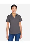 Core365 Women's Market Snag Protect Mesh Polo In Gray