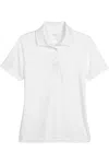 Core365 Women's Origin Performance Piqu Polo In White