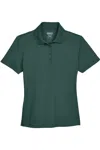 Core365 Women's Origin Performance Piqu Polo With Pocket In Green