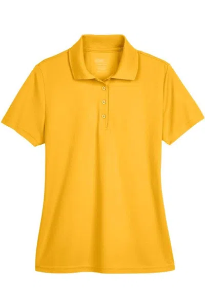 Core365 Women's Fusion Chromasoft Pique Polo In Yellow