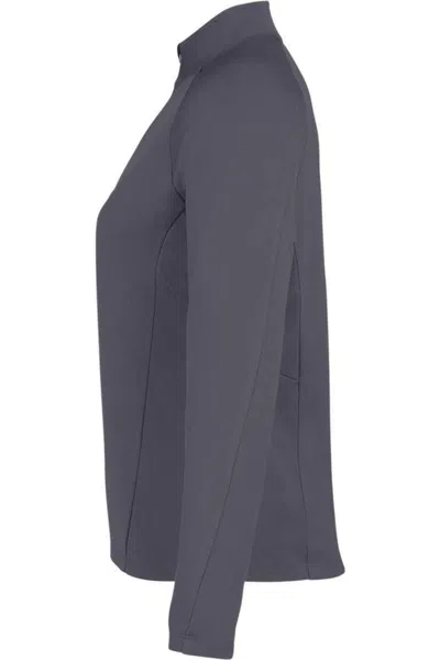 Core365 Women's Origin Performance Pique Quarter-zip Pullover In Black