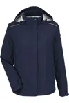 Core365 Women's Packable Rain Jacket In Blue