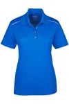 Core365 Women's Radiant Performance Piqu Polo With Reflective Piping In Multi