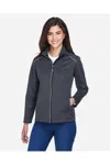 Core365 Women's Techno Lite Three-layer Knit Tech-shell In Gray