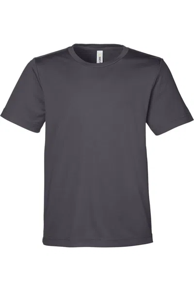 Core365 Kids' Youth Capital Performance T-shirt In Gray
