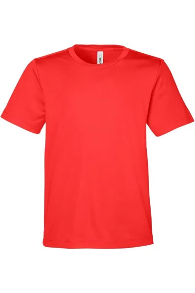 Core365 Kids' Youth Capital Performance T-shirt In Red
