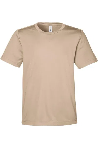Core365 Kids' Youth Capital Performance T-shirt In Neutral