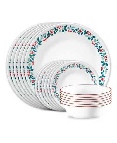 Corelle Be Merry 18-pc. Dinnerware Set, Service For 6 In Multi