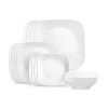 Corelle Cherish 16-pc. Glass Dinnerware Set In White