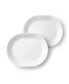 Corelle Cherish Dinner Platters, Set Of 2 In N,a