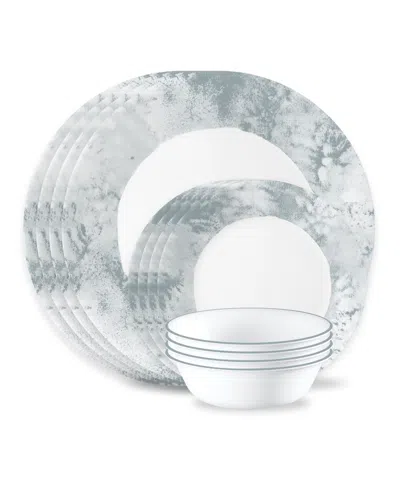 Corelle Salt Wash 12 Pc. Dinnerware Set, Service For 4 In Blue