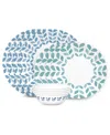 Corelle Vitrelle Global Collection Northern Pines 12 Pc. Dinnerware Set, Service For 4 In White